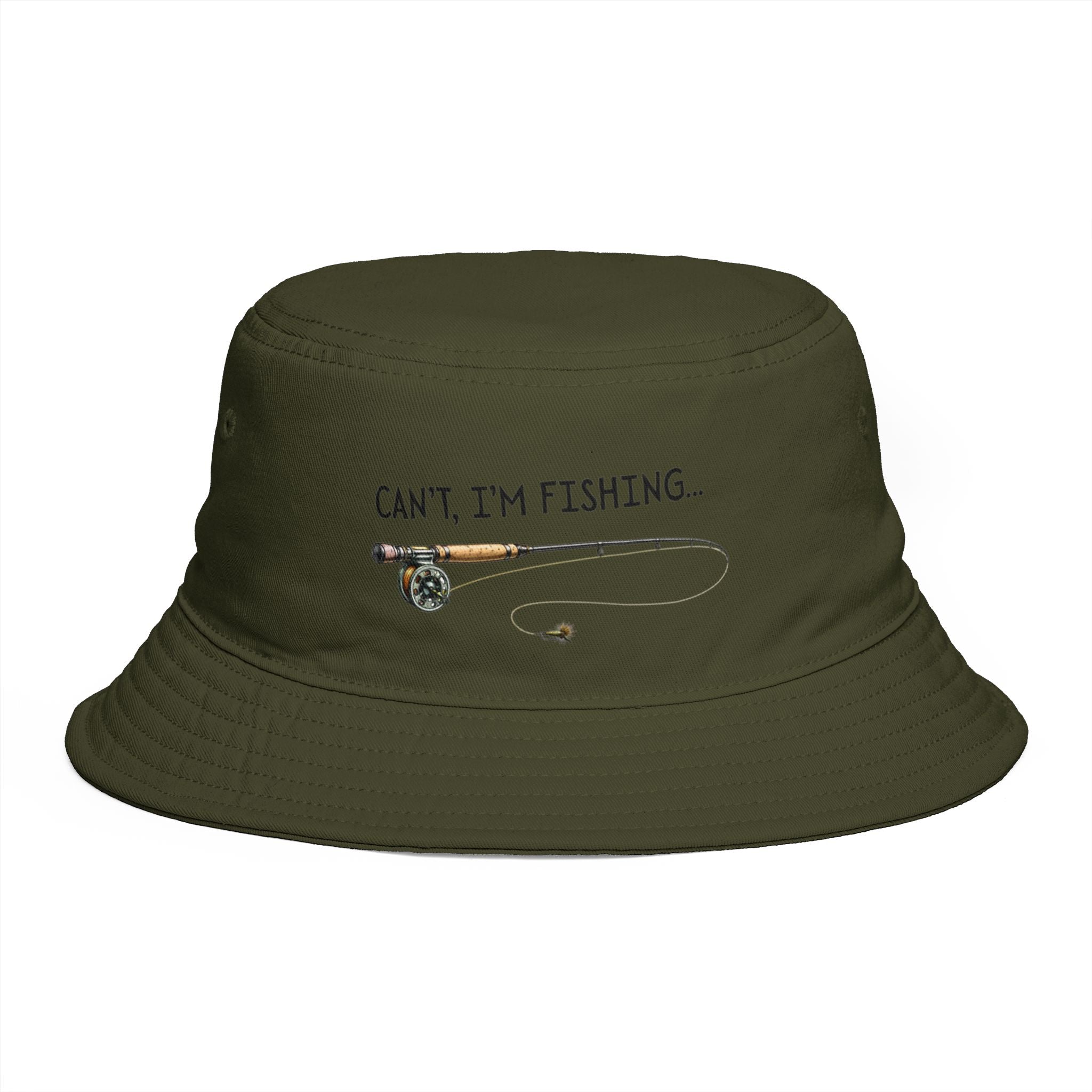 Can't I'm Fishing - Bucket
